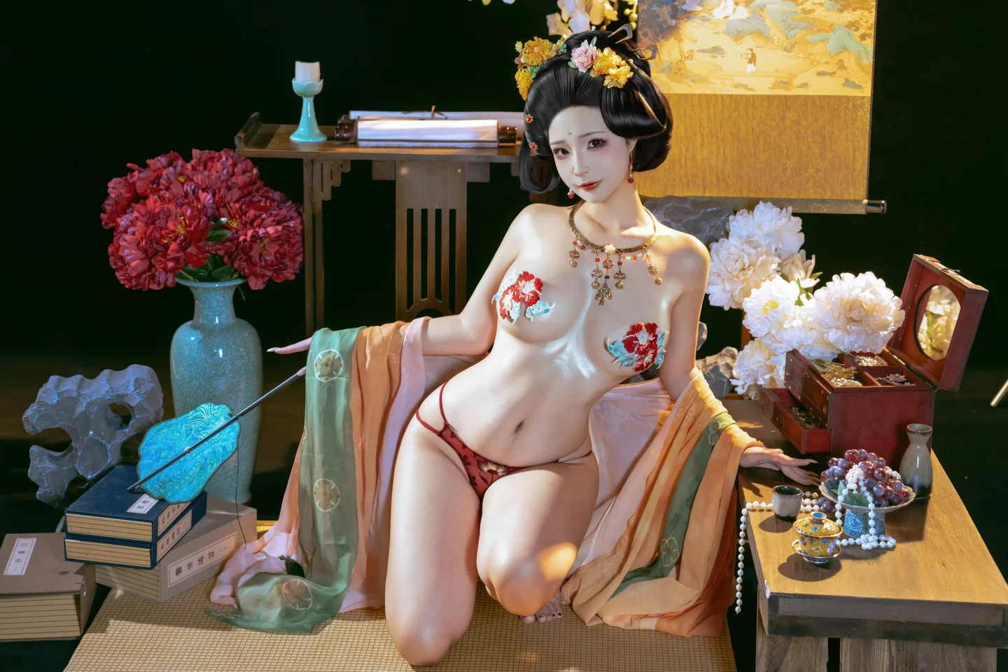 yuuhui玉汇 - 唐宫夜宴 [136P-1.47GB] tg@simisebaisi 【丝足阁】085.webp